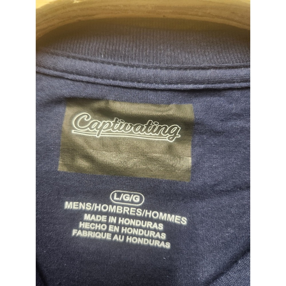 Captivating Virginia Mountaineers T-shirt Large Pre-owned - Picture 2 of 3